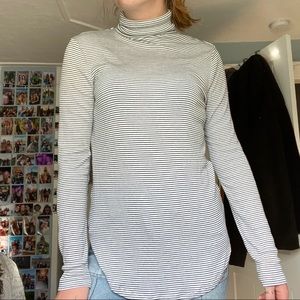 GAP Striped turtleneck
